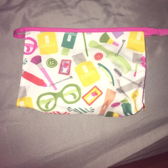 Clinique makeup bag