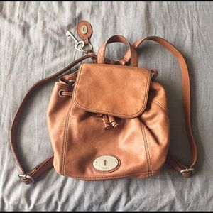Fossil drawstring backpack