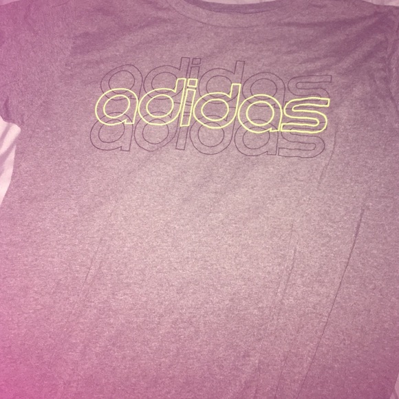 Grey adidas shirt
