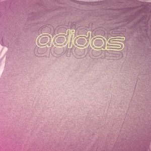 Grey adidas shirt