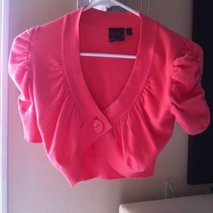 Small, Pink Cardigan