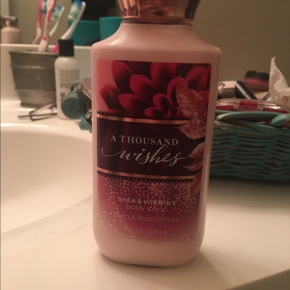 A Thousand Wishes lotion