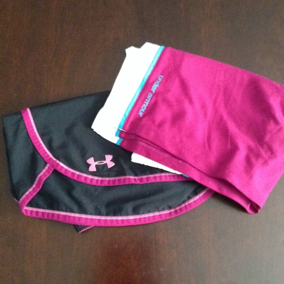 Under Armor shorts. $15 for both or $10 each - Picture 1 of 4