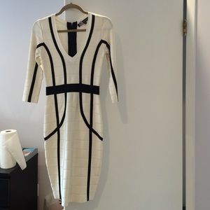 French Connection Spotlight Sprint Ribbon Dress