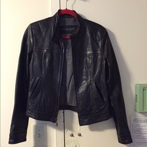Leather jacket