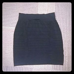 Rock & Republic black bandage skirt