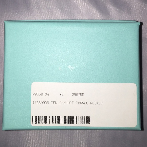 *RETIRED* Tiffany & Co. 10 Chain SS Heart Necklace - Picture 3 of 3