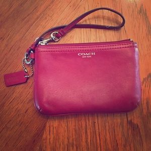 Coach wristlet