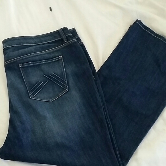 Old Navy Tummy Trimmer Dark Wash Denim Size 24