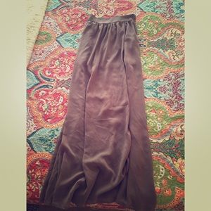 Love Culture size small sheer maxi skirt