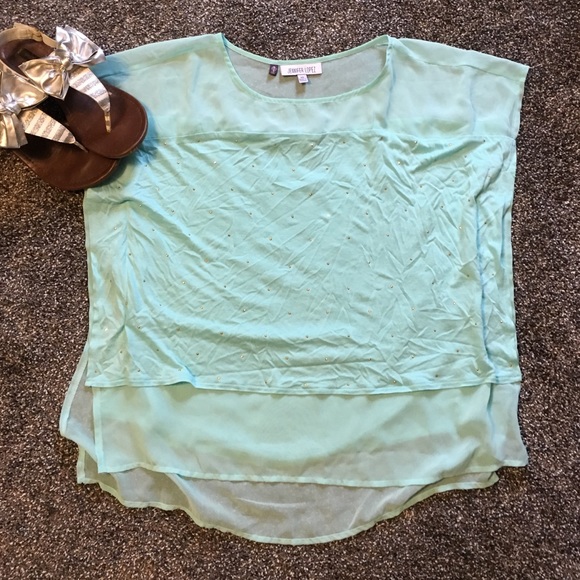 Jennifer lopez layered blouse - Picture 2 of 5