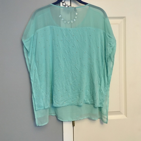 Jennifer lopez layered blouse - Picture 4 of 5