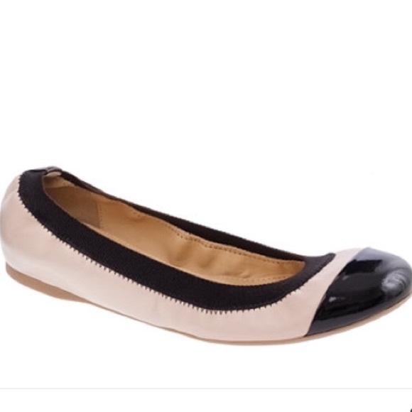 J. Crew Mila Cap Toe Flat