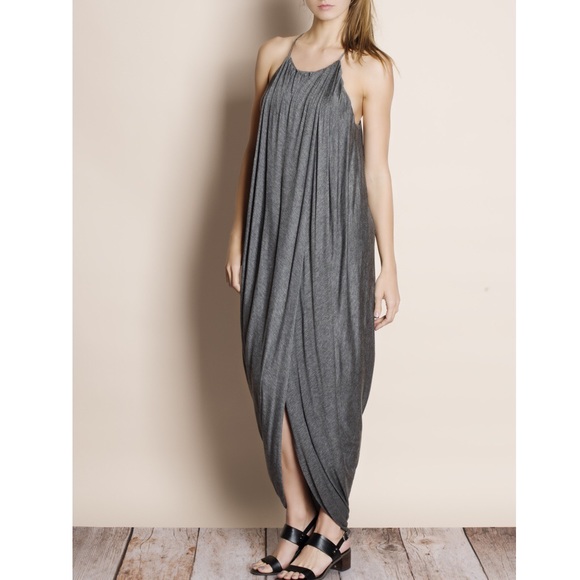 "At Last" Draped Front Tulip Dress - Picture 3 of 4