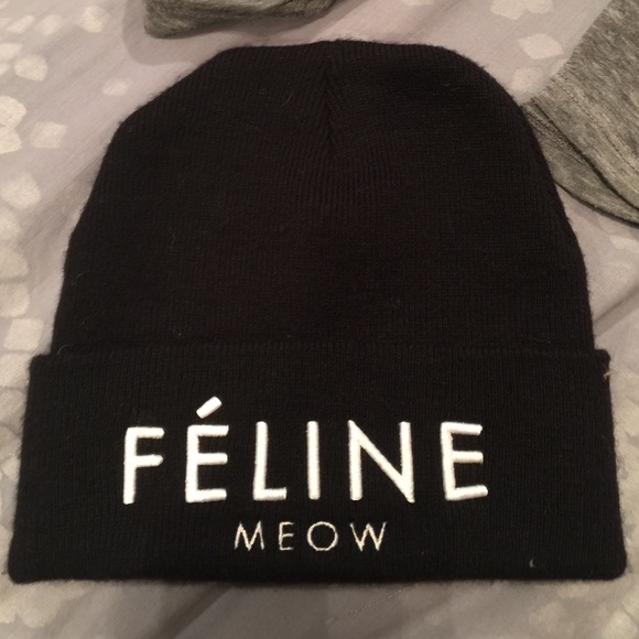 Black beanie from Urban Outfitters