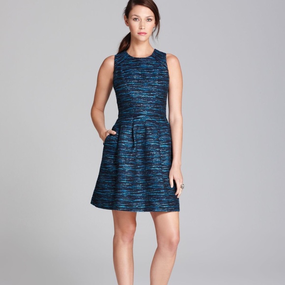 Shoshanna Dresses & Skirts - Shoshanna Monique Metallic Jacquard Dress