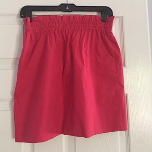 J. Crew Pink Mini Sz 6