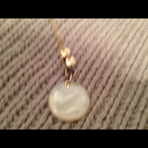14k gold stamped necklace