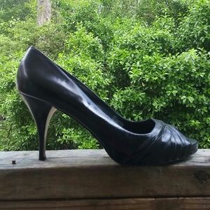 White house black market peeptoes