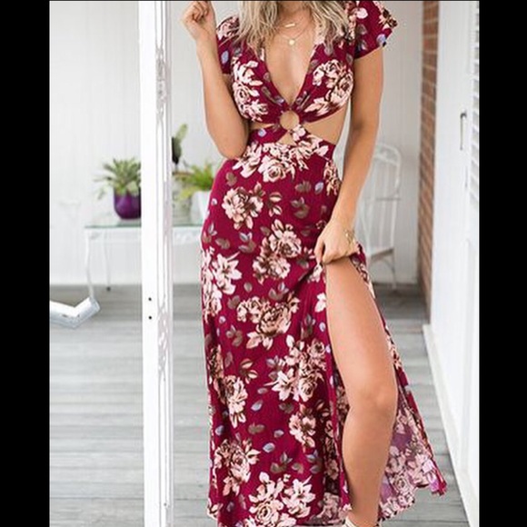 Floral Maxi dress - Picture 2 of 2