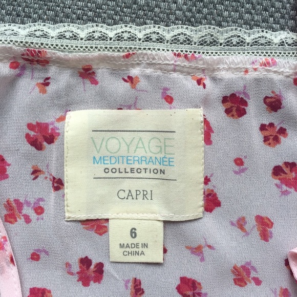 NWT Sheer pink floral print cami - Picture 2 of 4