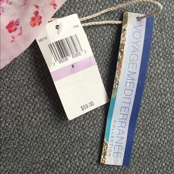 NWT Sheer pink floral print cami - Picture 4 of 4