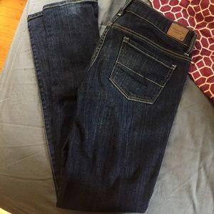 American Eagle skinny jeans dark wash