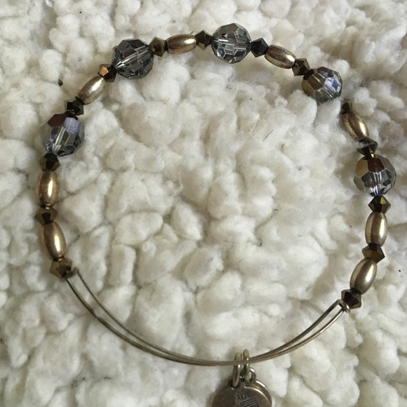 Authentic Alex and Ani Swarovski jet set