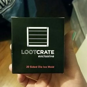 LAST CHANCE 20 sided die ice mold