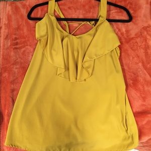 Cute tank with tie up back