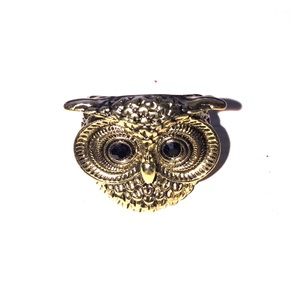 Gold Owl ring