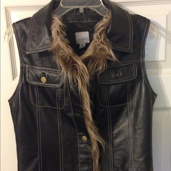 Wilton's leather vest