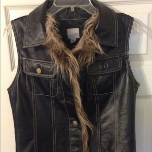 Wilton's leather vest