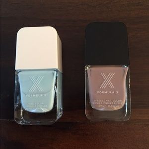 BUNDLE. 2 Formula X nail polish.