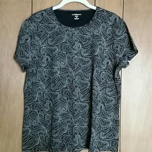 Brown funky design T-shirt
