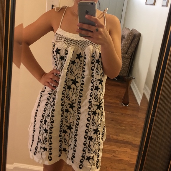 Joie floral stitched shift dress