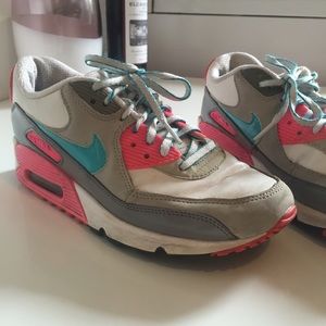 Nike Air Sneakers Pink, Gray & Blue