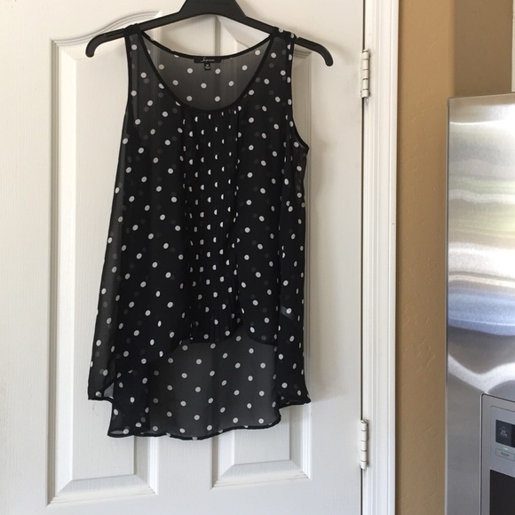 Polka dot tank