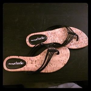 Charming Charlie flip flop sandals