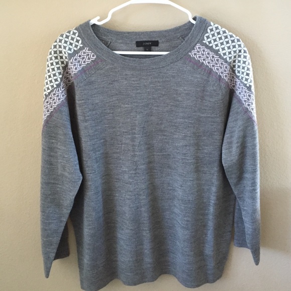 J Crew Sweater 100% Merino Wool