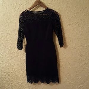Express - Black Dress