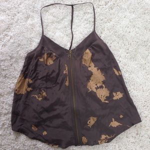 Low-back Silk Cami