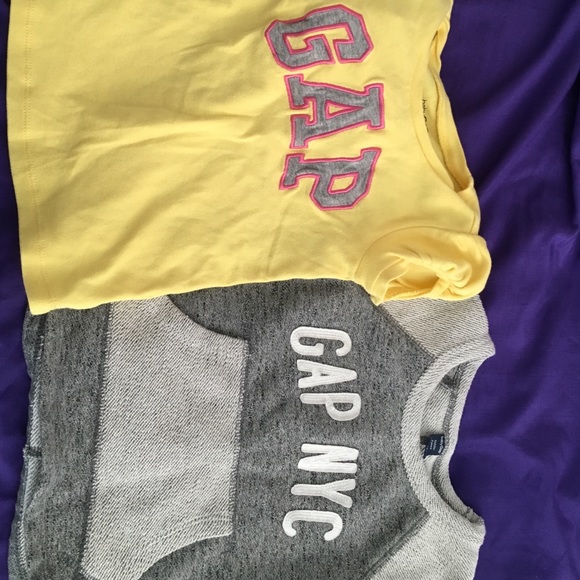 Shirt and sweatshirt