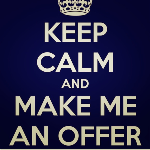 Accepting offers! 😊