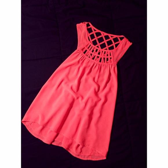 Pink Flowy Tank