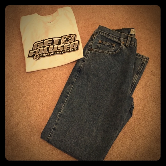 Arizona Straight Leg Jeans. See Description