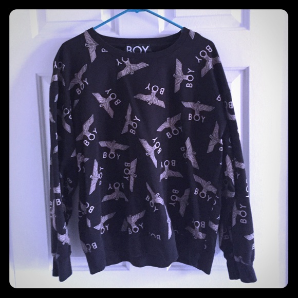 Boy London Logo Pullover Sweatshirt