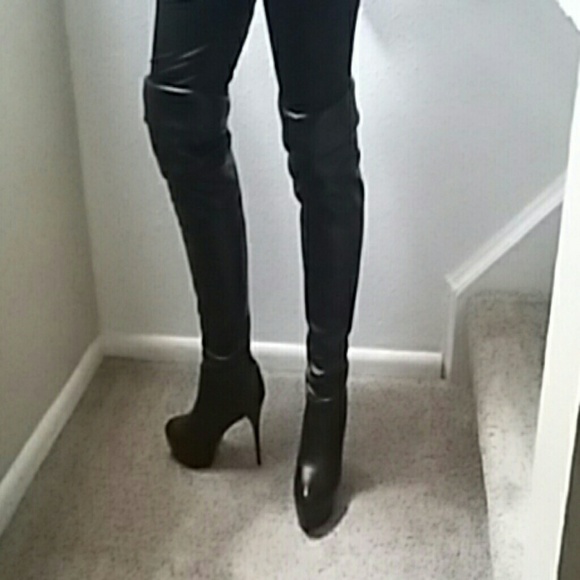 Super high thigh boots