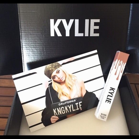 Kylie lip gloss literally