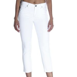 Agave Denim relaxed straight crop jeans